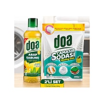 Arap Sabunu 1l + Çamaşır Sodası 500 Gr 2 Li Set - 881031844