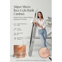 İnce Uçlu Batık Cımbızı - Şık Ve Hassas Kaş Şekillendirme Solingen Professional 721619