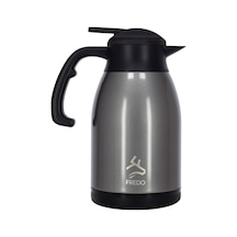 Big Therm 2 Lt Paslanmaz Çelik Metalik Gri Çay Termosu, 24 Saat Soğuk, 12 Saat Sıcak Tutma Metalik Gri