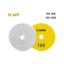 Sgs Elmas Polisaj Pedi Mermer-granit-fayans - Islak - 100 Kum - 10 Adet