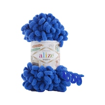 Alize Puffy El Örgü İpi (5 Li Paket) - 141-Saks