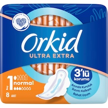 Orkid Ultra Extra Hijyenik Ped Normal 8'li 1 Beden