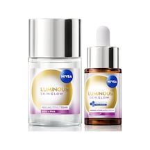 Luminous630 Skin Glow Anında Aydınlatıcı Serum 15ml ve Peeling Etkili Tonik 100ml Eşit Cilt Tonu