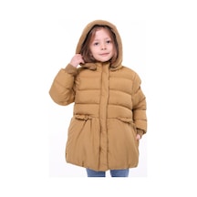 Kız Bebek Çocuk Mont 51284 Kahve
