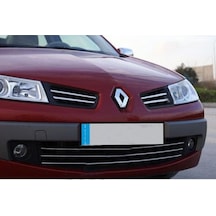 Renault Megane 2 Krom Ön Panjur 4 Parça 2006-2010 N11.17516