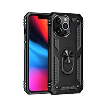 Apple İphone 13 Pro Kılıf Sofya Yüzüklü Silikon Kapak