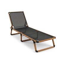 Alüminyum Katlanır Ve Taşınır Şezlong Teak+antrasit Diğer