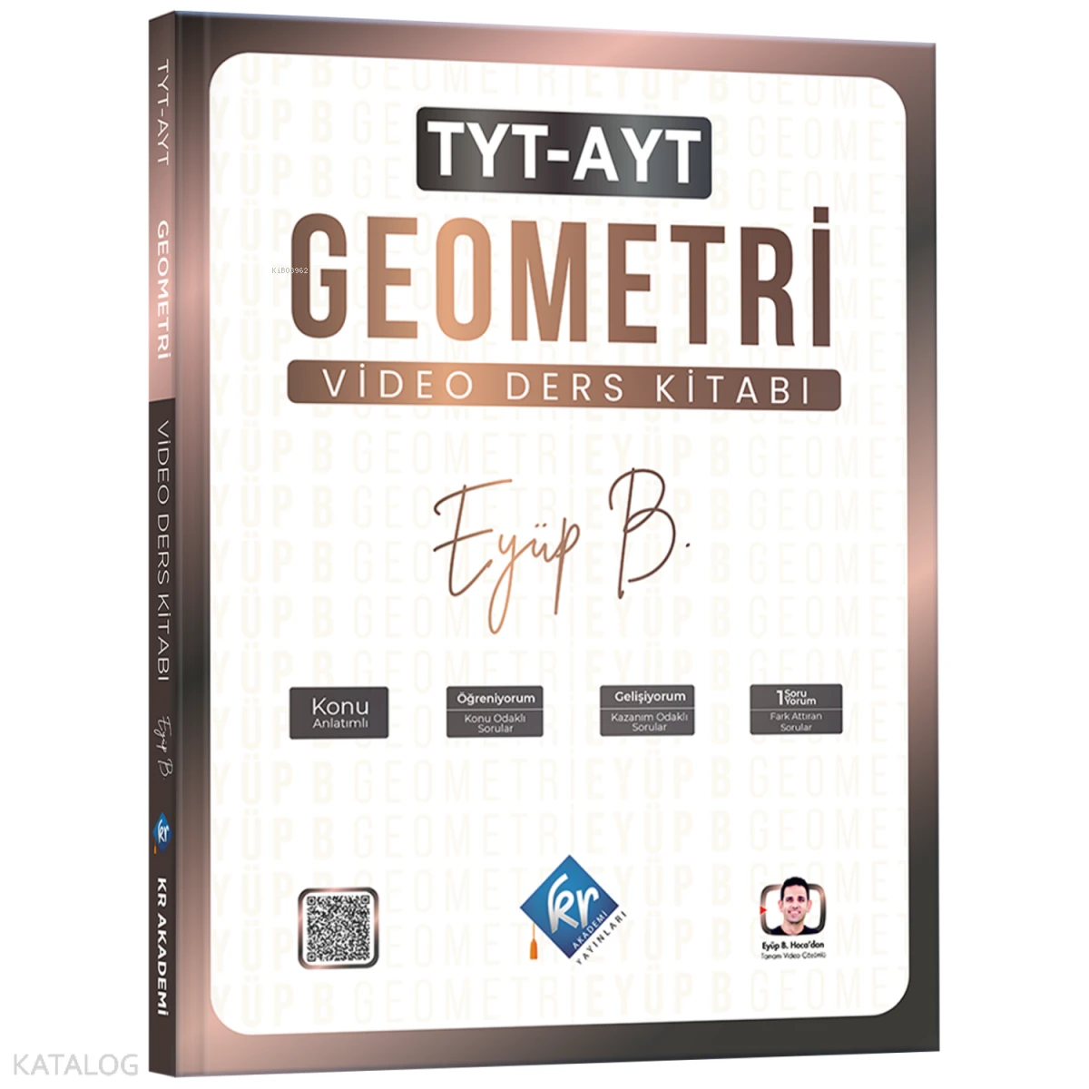Kr Akademi Yayınları Tyt Ayt Geometri Video Ders Kitabı