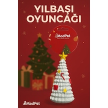 Evcil Hayvan Yılbaşı Konspeti Sesli Çam Ağacı