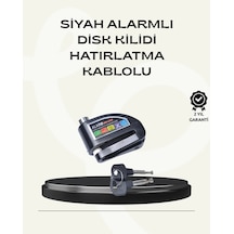 Zenvia Çift Modlu 110db Alarmlı Disk Kilidi Suya Dayanıklı Znv2026