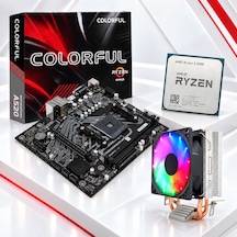 Colorful A520 Anakart R5 5500 Snowman M200 Bundle Set