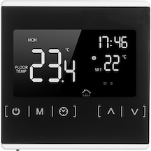 Wezone Akıllı Dokunmatik Programlanabilir Su Isıtma Termostatı - Mh-1822s, 5+2/6+1 Gün Modu, 5 50 C Aralığı, Aşırı Isı Ve Düşük Sıcaklık Koruma