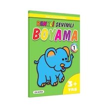 Renkli Sevimli Boyama -1 3+yaş - Zmff-614984