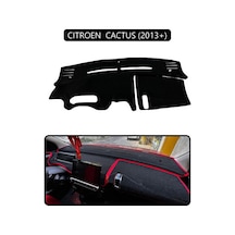 Cıtroen Cactus 2013+torpido Koruma Halısı Siyah Kenar