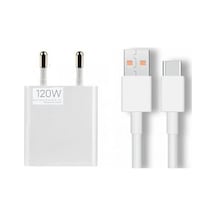 120W Turbo Hızlı Şarj Aleti Adaptör Type-C Kablo Set