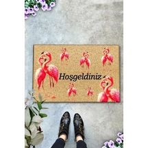 Pvc Family Flamingo Kaymaz Taban Iç Ve Dış Kapı Önü Paspasları
