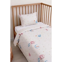 Sleep Time %100 Pamuklu Bebek Nevresim Seti Çok Renkli