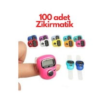 Yüzük Zikir Matik 100 Adet Lisinya Pembe