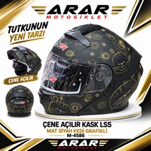 Mat Siyah - Gold Sarı