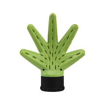 Reedark Yeşil El Şekilli Saç Kurutma Kapağı - Saçın Sağlığını Korur, Hızlı Ve Düzenli Kurutma, Friz'i Azaltır, Çoğu Kurutucuya Uygun