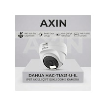 Hac-t1a21-u-ıl 2mp Akıllı Çift Işıklı Renkli Gece Görüşlü 2.8mm Dome Kamera