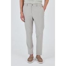 İmza Taş Rengi Esnek Yandan Cepli Casual Slim Fit Jogger Pantolon 1003250162 Taş