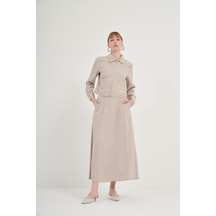 FTZ Women Ftz Etekli Takım Taş 31049 Taş