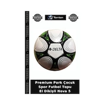 Premium Park Çocuk Spor Futbol Topu El Dikişli Nova 5 Çok Renkli