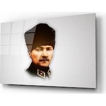 Mustafa Kemal Atatürk - Cam Tablo