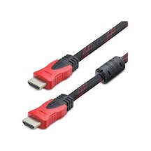 3 Metre Örgü Altin Uçlu Hdmi To Hdmi Kablo 4k 3d