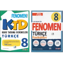 Fenomen 8.sınıf Ktd+türkçe Fasikülleri 2 Kitap
