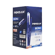 Pensan Mavi Tükenmez Kalem Pk 50'li 1.0 MM