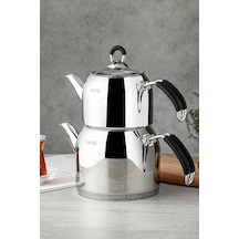 29006 Maxi Modern Çelik Çaydanlık Takımı Çelik