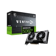 Msı Geforce Rtx 5060 Ti 16g Ventus 2x Oc Plus Gddr7 16gb Dlss 4 128 Bit Ekran Karti