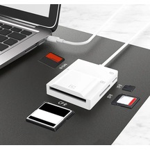 Zr780 Nk-3057h Type-c 3.0 4 İn 1 Card Reader Evimdeyokyok