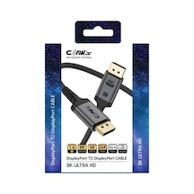 Alüminyum Gövdeli 8k Uhd Displayport, Yüksek Hızda Veri İletimi Ve Geniş Uyumluluk