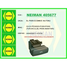 El Fren Düğmesi / Butonu C4-c4 Picasso-p3008-p5008 Turuncu El Glblseme - 87 Fren Anahtarı