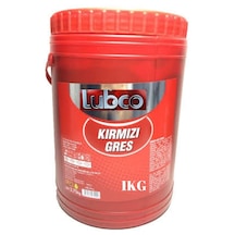 Lubco 180 Cc Isıya Dayanıklı Kırmızı Gres 1 KG