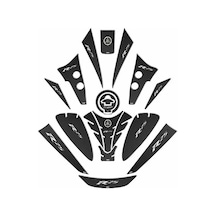 Yamaha R25 2019 - 2024 Uyumlu Tank Pad Set 001