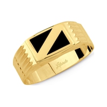 Erkek Kare Altın Yüzük Erkek Kare Altın Yüzük