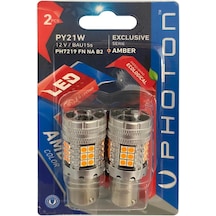 Photon P21W Turuncu Fanlı Blister