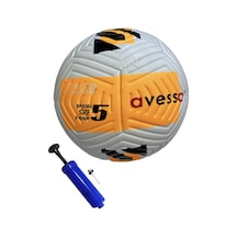 Avessa Ft-400 4 Astar No:5 Strike Soccer Ball Futbol Topu Sarı Beyaz - Sarı