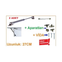 2 Adet Dolap Gazlı Kapak Makas Piston Frenli 80N N11.14883