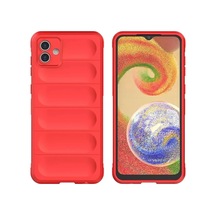 Samsung Galaxy A05 Kılıf Optimum Silikon - Kırmızı 0.2M-Çok Renkli