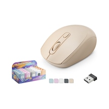 Kablosuz Mouse 1600 Dpi 25li Paket Siyah Beyaz Mi Pembe Turuncu Q220k