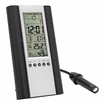 Powermaster Pm-6107 Termometre Isı+Nem Ölçer-Saat-Alarm