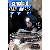 Kamp Lambası Led Işık Kafa Lambası Balıkçı Lambası Ayarlanabilir Sarı 12166180