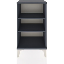Arges Komodin 2 Raflı 44x30x80 Antrasit-antrasit Antrasit