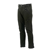Erkek Soft Shell İçi Polarlı Outdoor Haki Pantolon 001