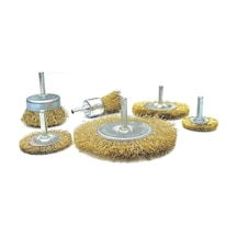 Bay-tec Tel Fırça Seti Saçaklı 6lı Set